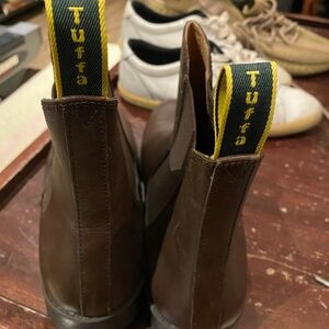 Tuffa Men's Brown Leather Boots